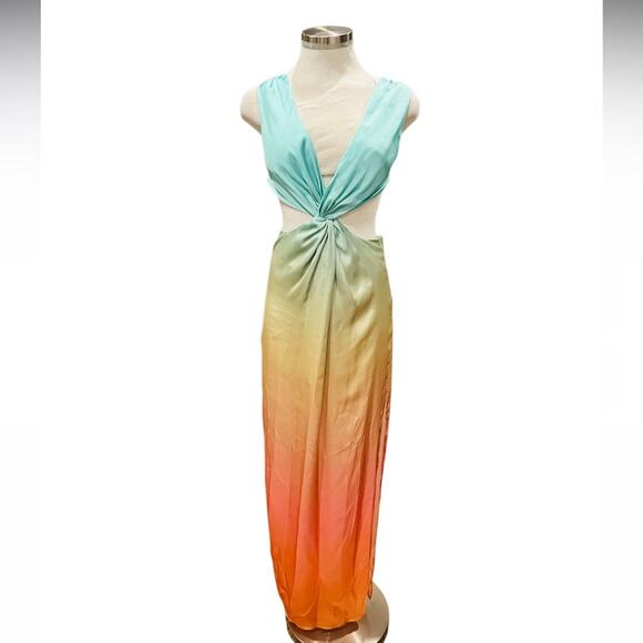 BAOBAB RIO OMBRE MAXI OMBRE CUT OUT DRESS Size XS - Picture 2 of 14